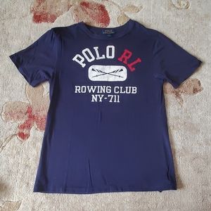 Ralph Lauren rowing club tee shirt
